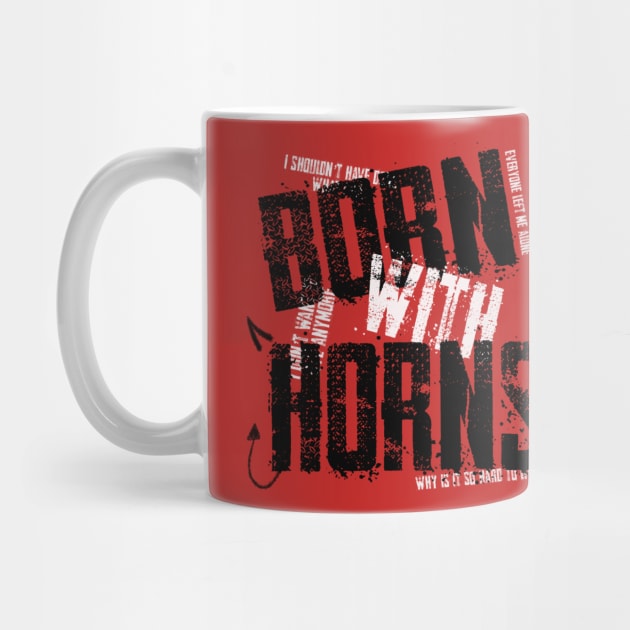 Born with Horns by Courtneychurmsdesigns